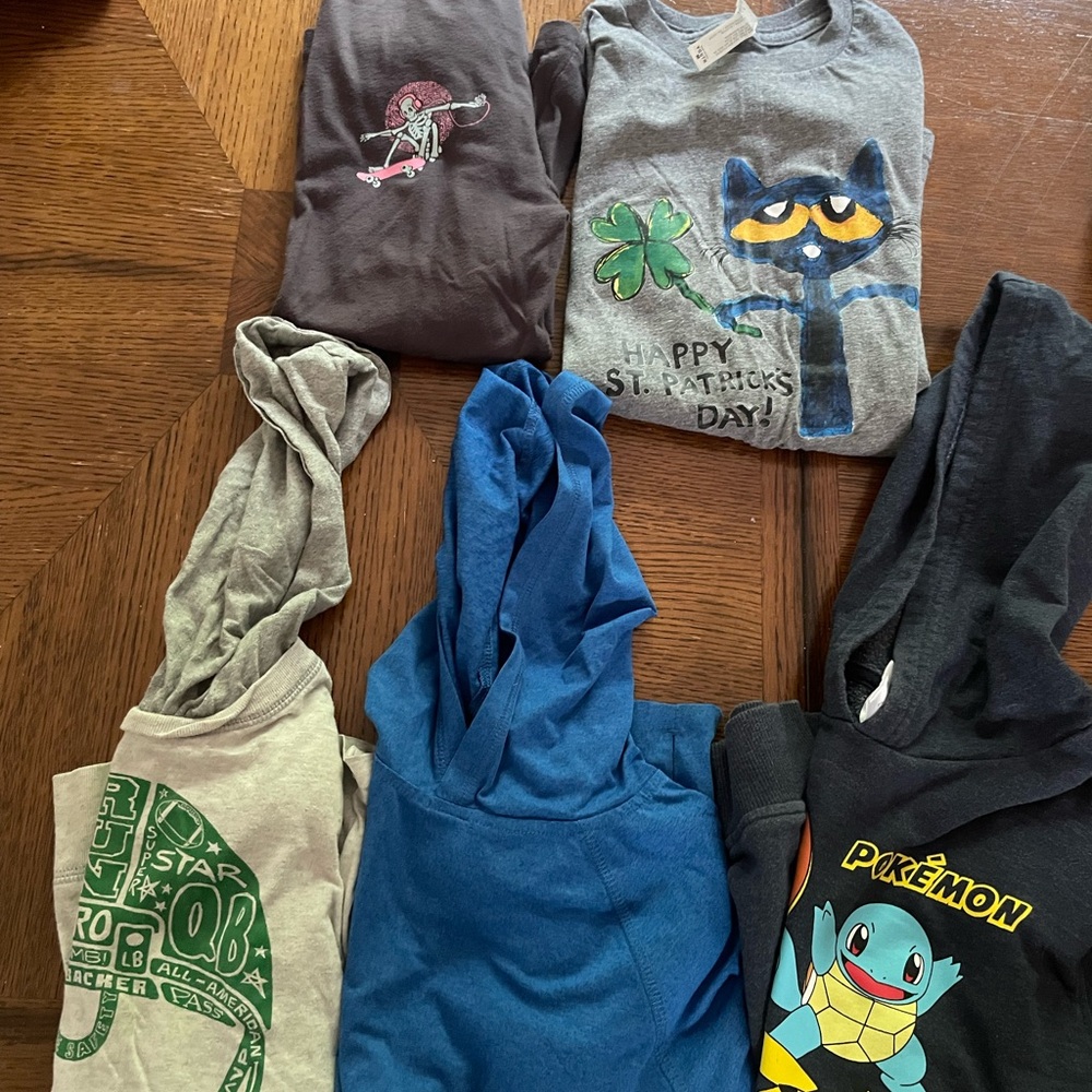 Blue Kids Graphic T-Shirt